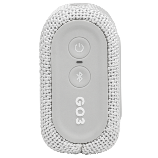 JBL Go 3 - White - Portable Waterproof Speaker - Right image number null
