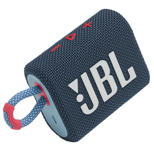 JBL Go 3 - Blue / Pink - Portable Waterproof Speaker - Detailshot 1 image number null