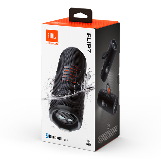 JBLFlip7ファンキーブラック 箱入り 楽天市場】JBL FLIP7 ポータブルスピーカー ブラック/ブルー