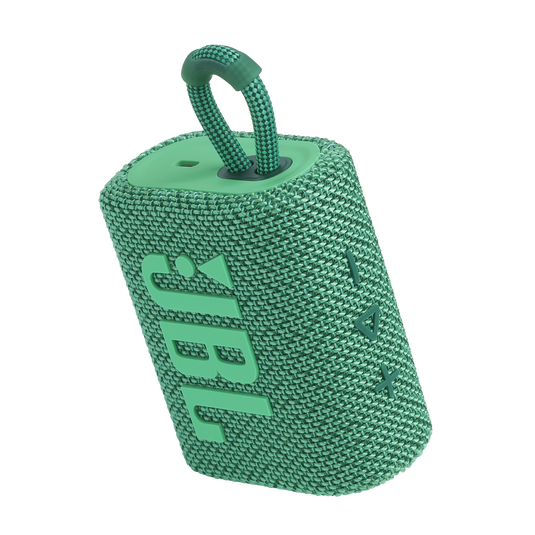 JBL Go 3 Eco - Green - Ultra-portable Waterproof Speaker - Detailshot 3 image number null