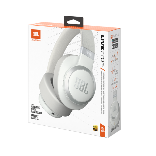 【在庫あり】 True with Headphones Over-Ear Wireless | 770NC Live JBL Adaptive Cancelling  Noise ヘッドホン