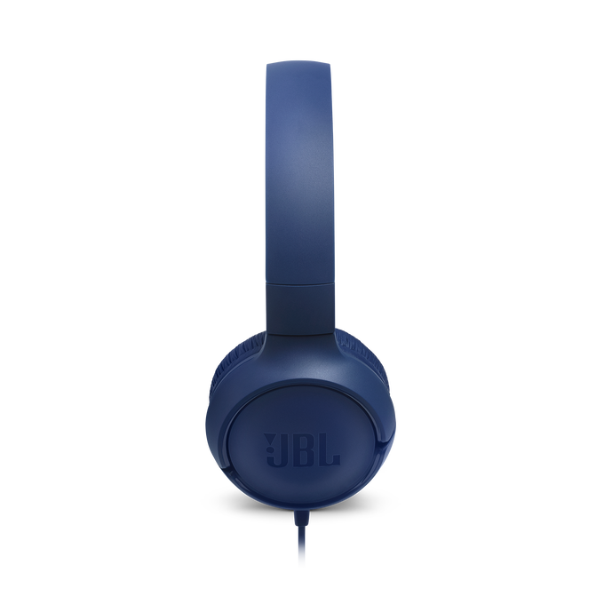 JBL Tune 500 - Blue - Wired on-ear headphones - Detailshot 2 image number null