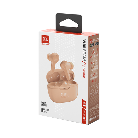 JBL Wave Beam - Beige - True wireless earbuds - Detailshot 15 image number null