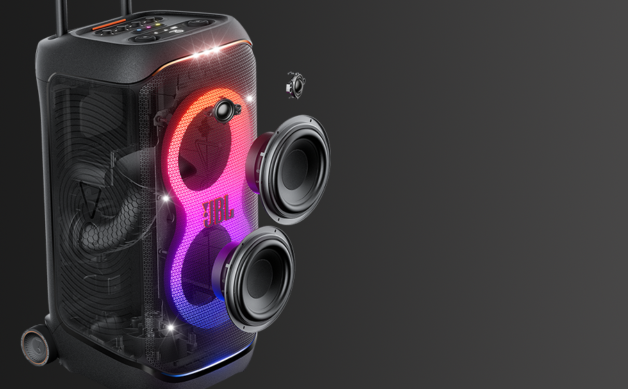 JBL PartyBox Stage 320 パーティーボックス JBL PartyBox Stage 320 | Portable party speaker with wheels