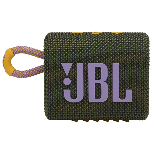 JBL Go 3 - Green - Portable Waterproof Speaker - Front image number null