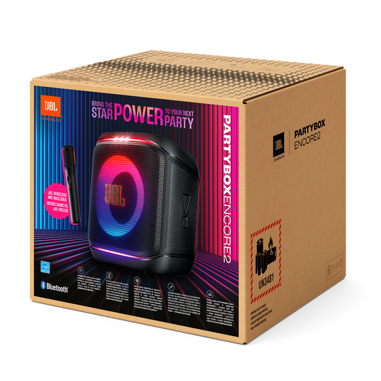 JBL PartyBox Encore 2 | Portable party speaker with 1 mic