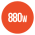 BAR 1000 880W output power - Image